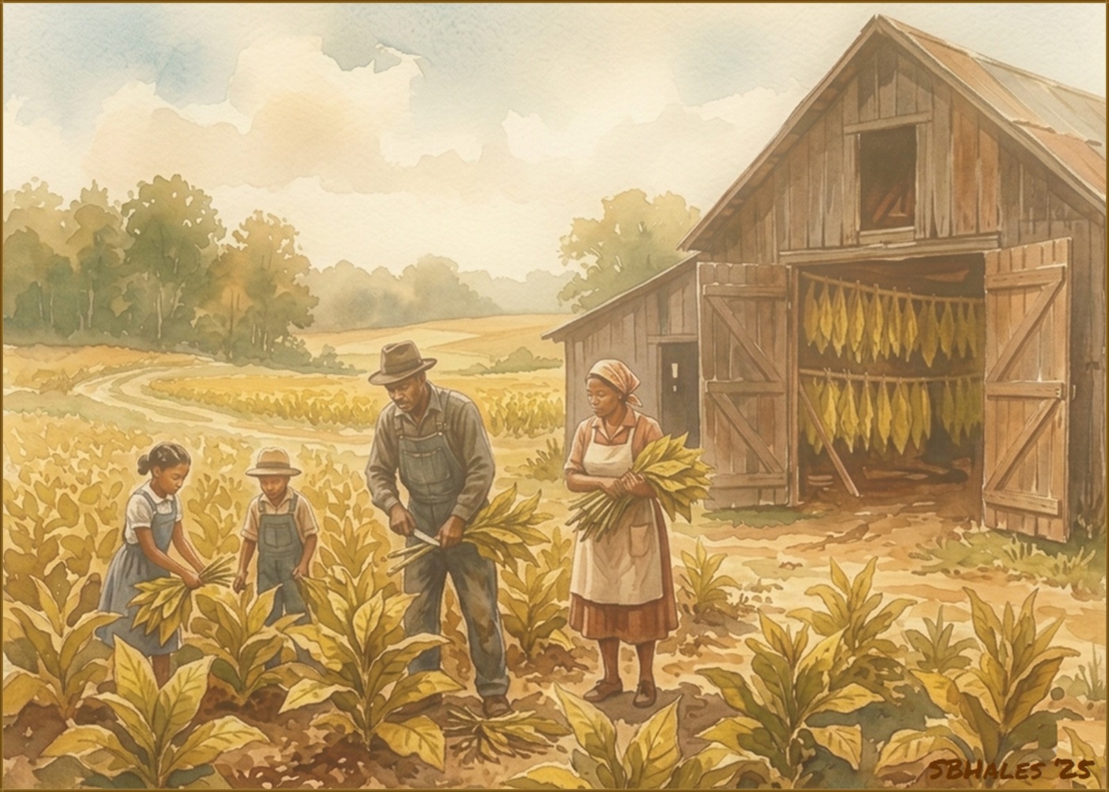 Harvesting Tobacco (01-04)