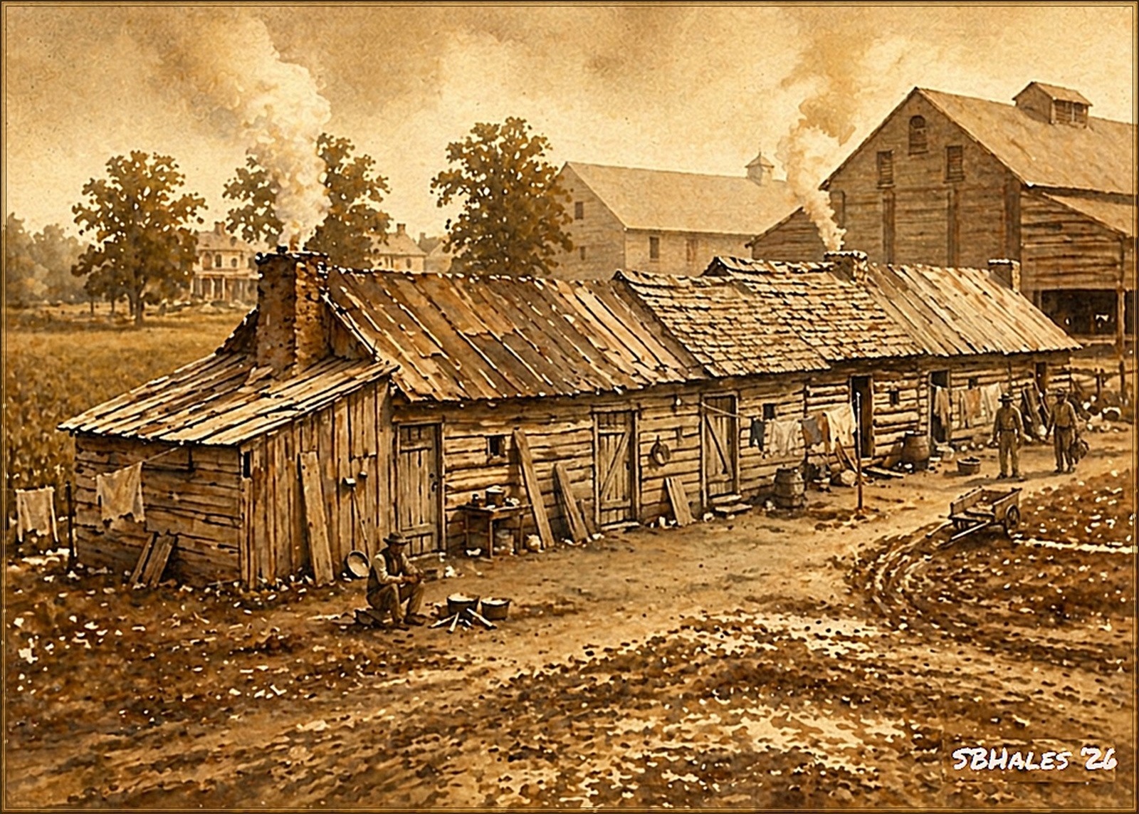 Itinerant Worker Bunk House / Shanties (02-12)