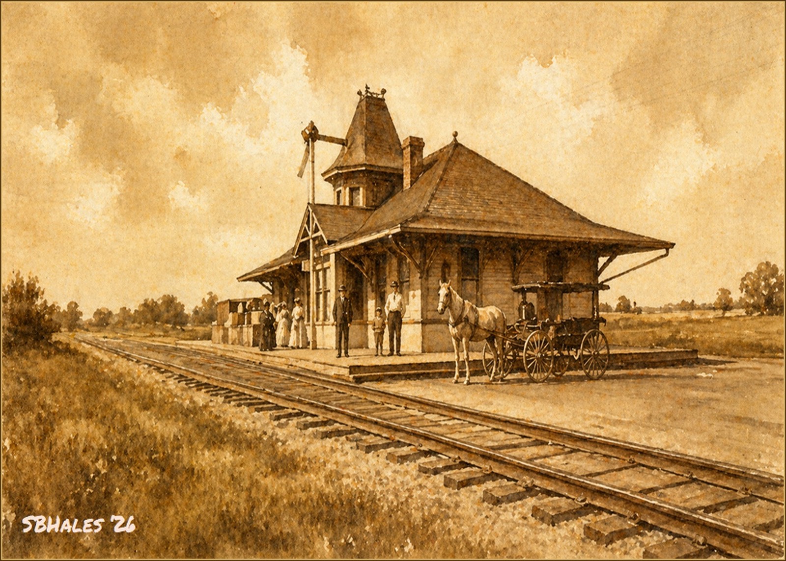 Upper Marlboro Train Station (02-15)