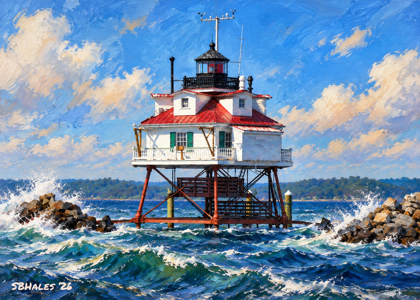 Thomas Point Shoal Lighthouse