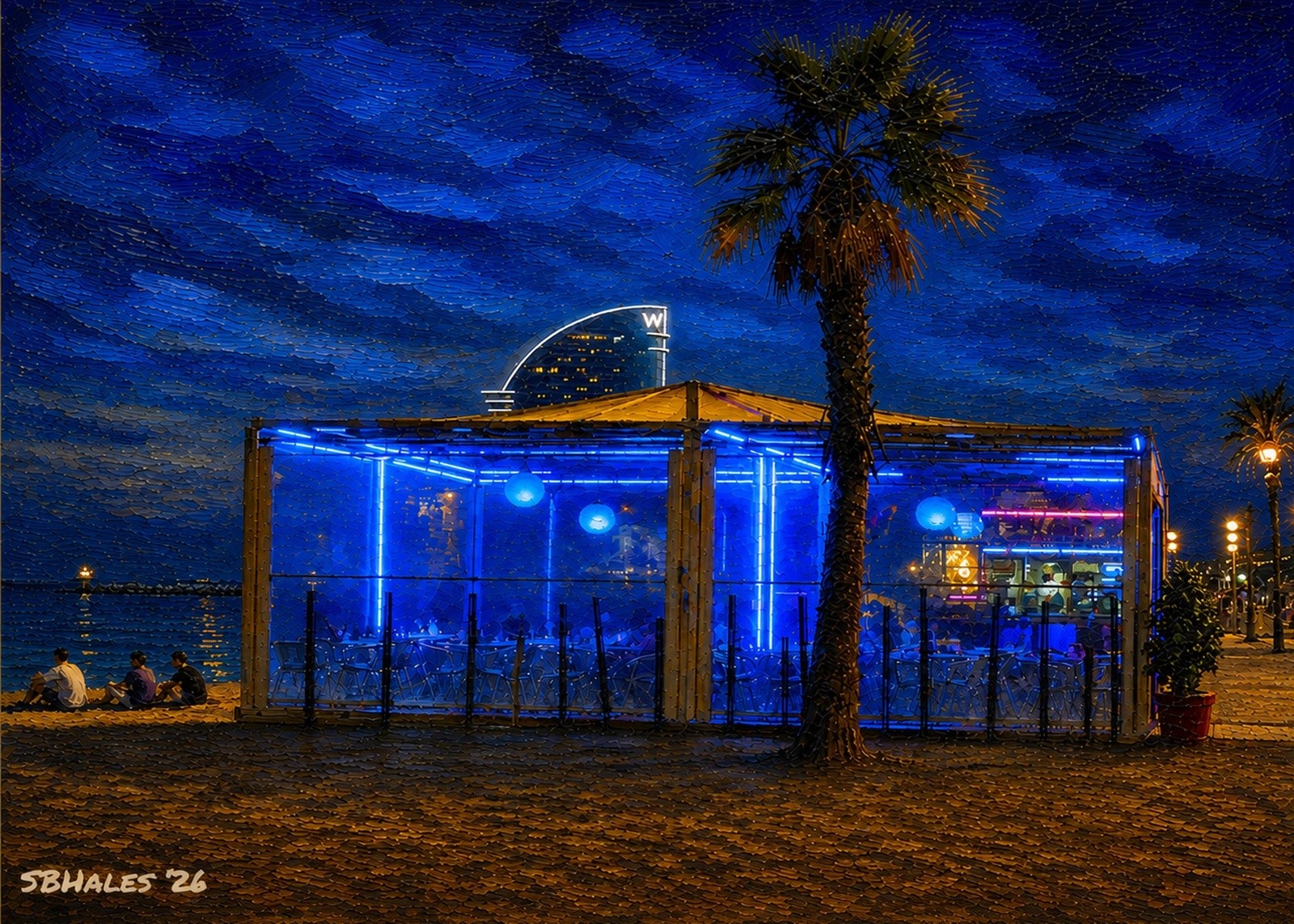 Mamarosa Beach Lounge, Barceloneta, Barcelona