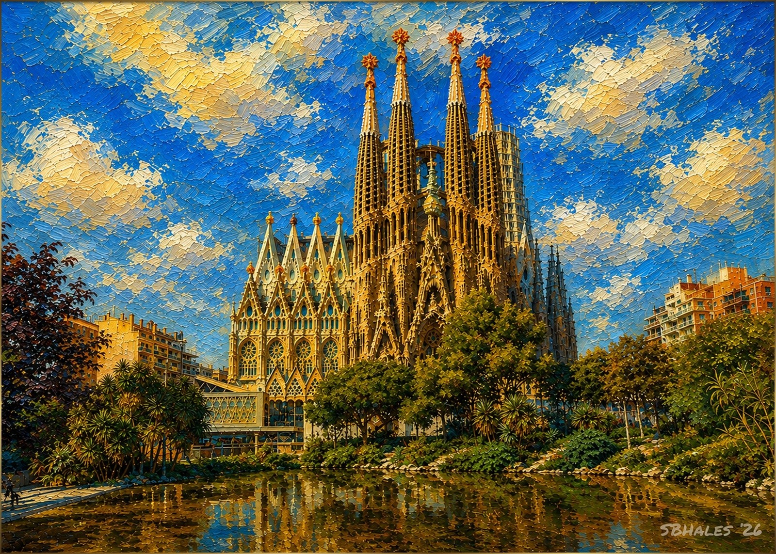 La Sagrada Família, Barcelona, Spain