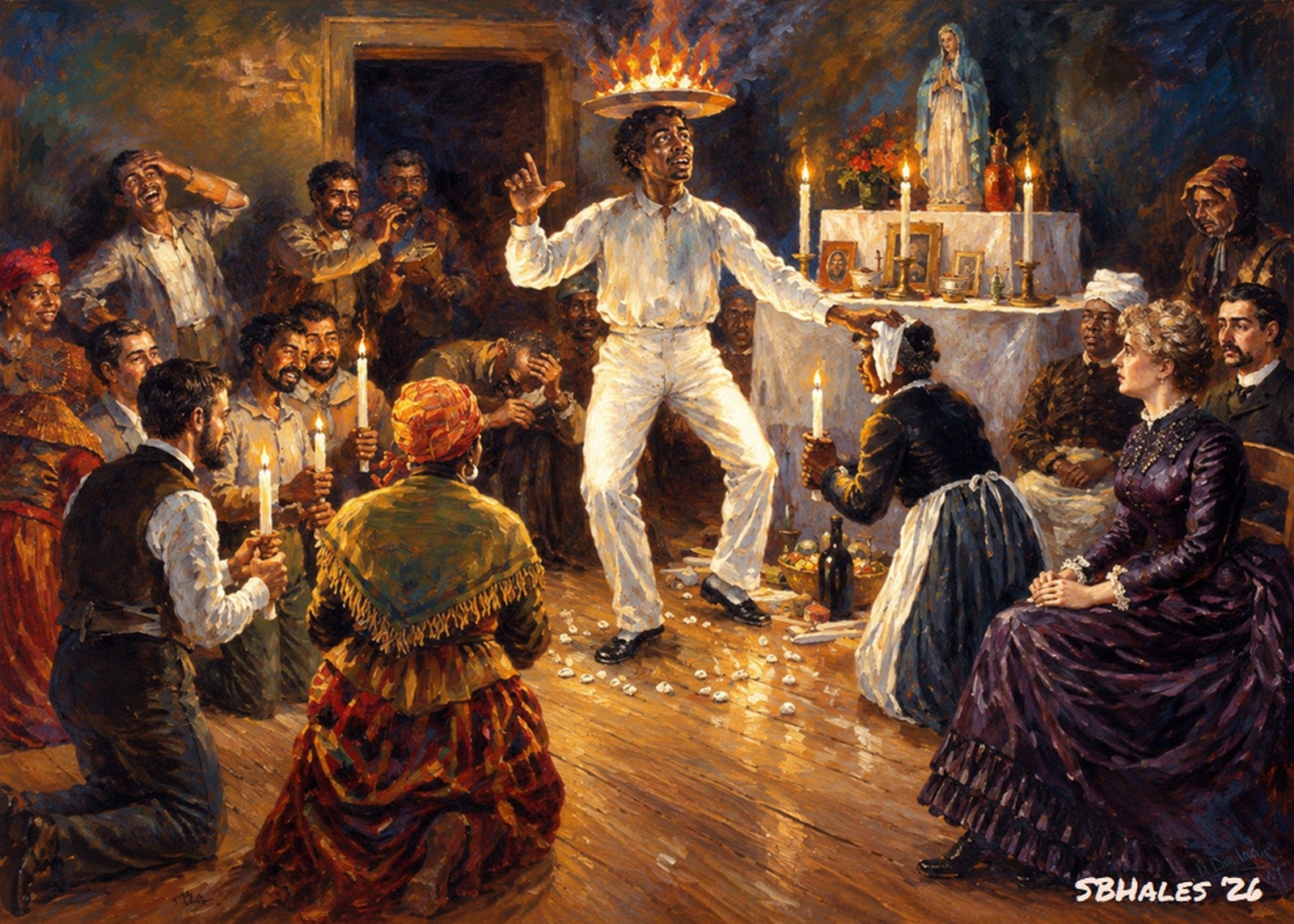 Voodoo Ritual, 1887, New Orleans