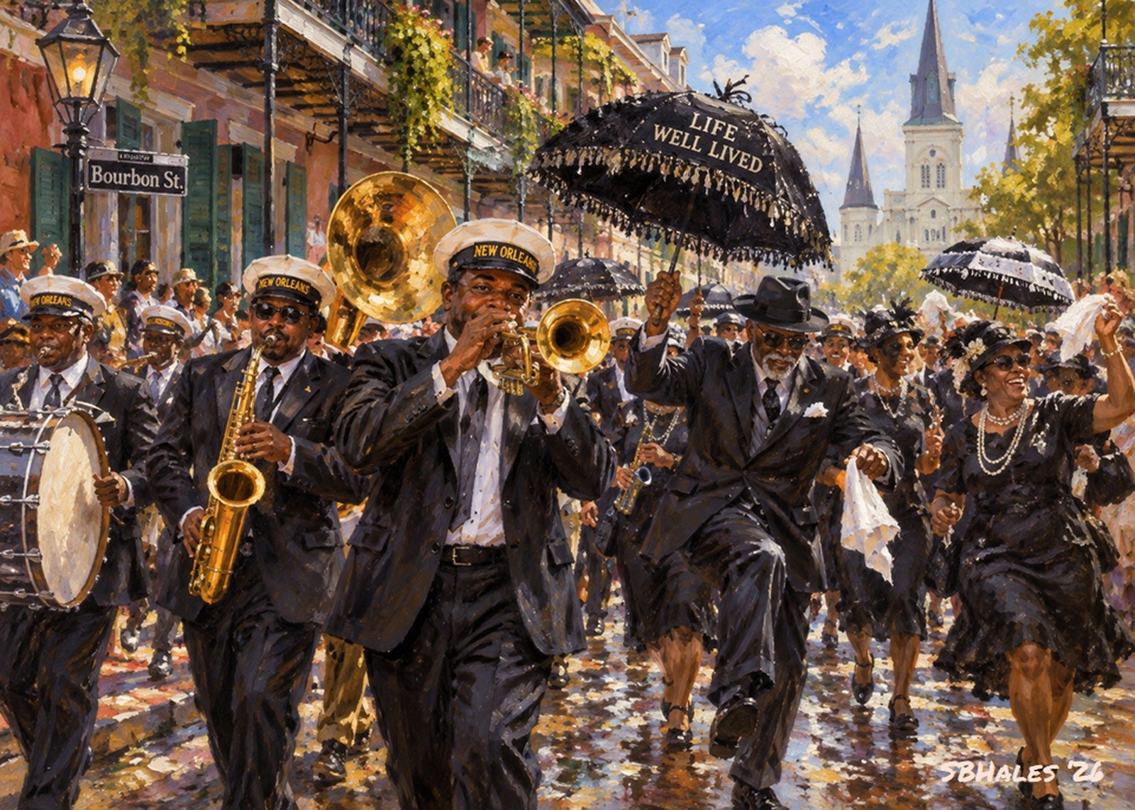 Black Jazz Funeral, New Orleans