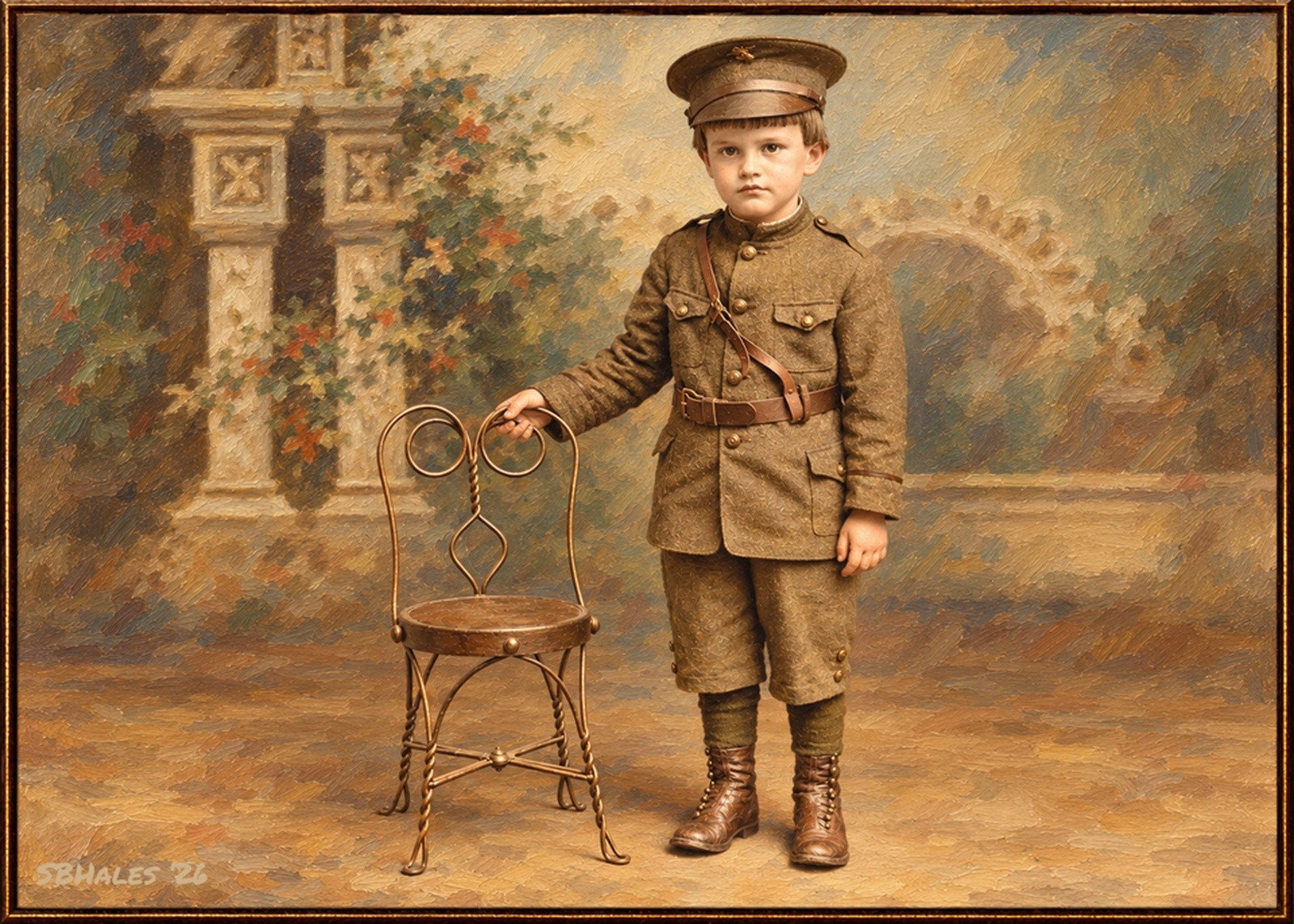 A Childhood Portrait in Wartime America