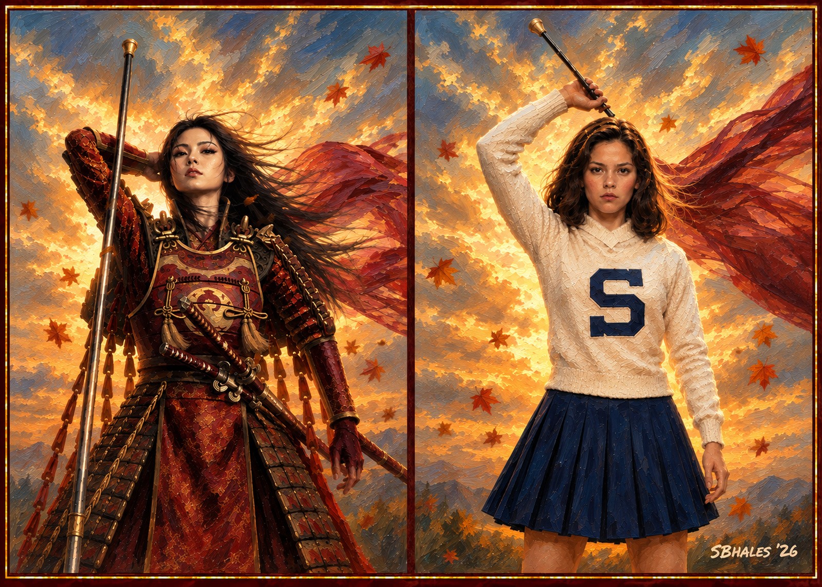 Two Women, Nine Centuries