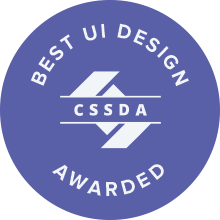 CSS Design Awards Best UI Design