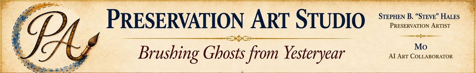Preservation Art Studio home-page header